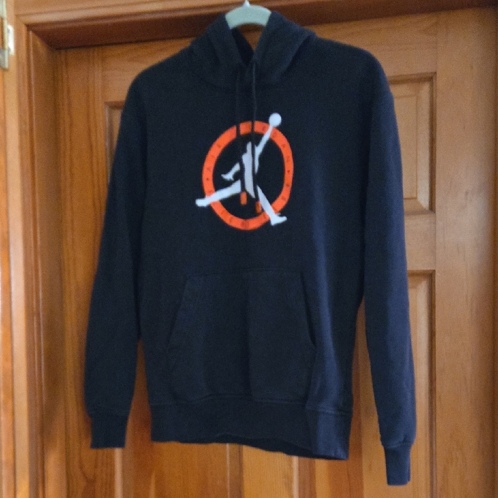 Air Jordan Flight Club Black Hoodie Size Small